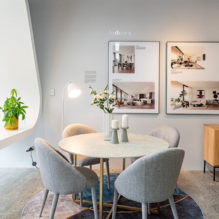 Soren Liv Elle Luxe Italian 16mm Carrara Marble 120cm Dining Table