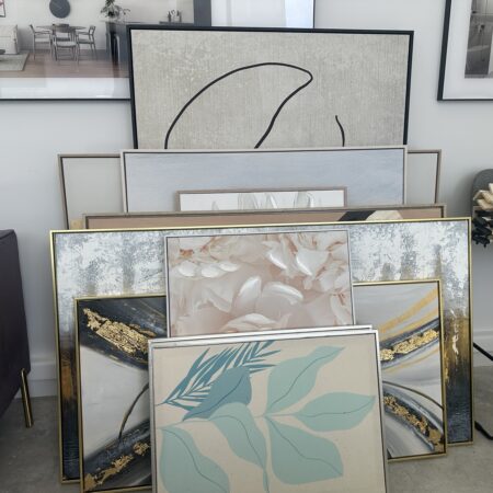 Collection of Framed Contemporary Wall Art